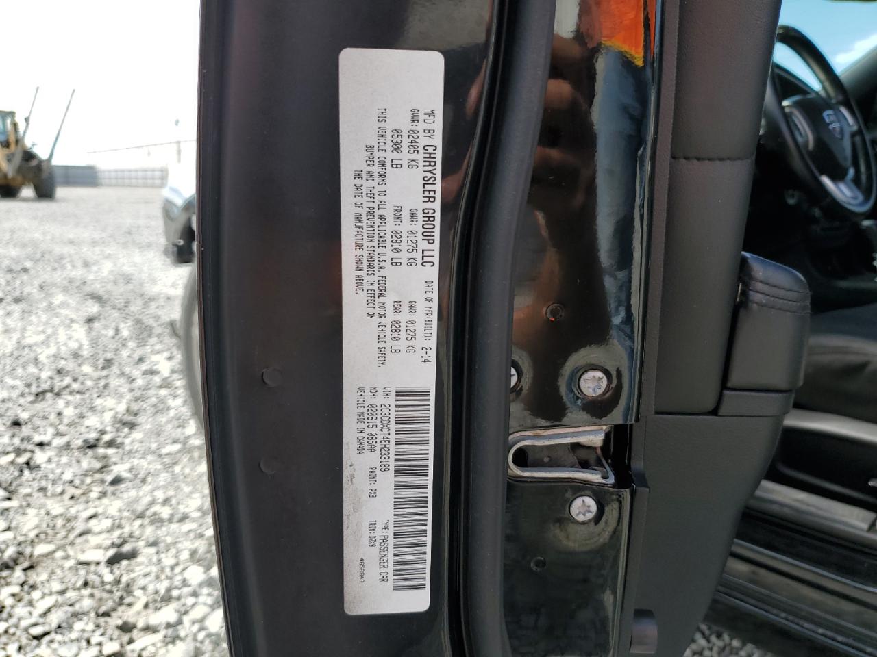 2014 Dodge Charger R/T VIN: 2C3CDXCT4EH233189 Lot: 84828405