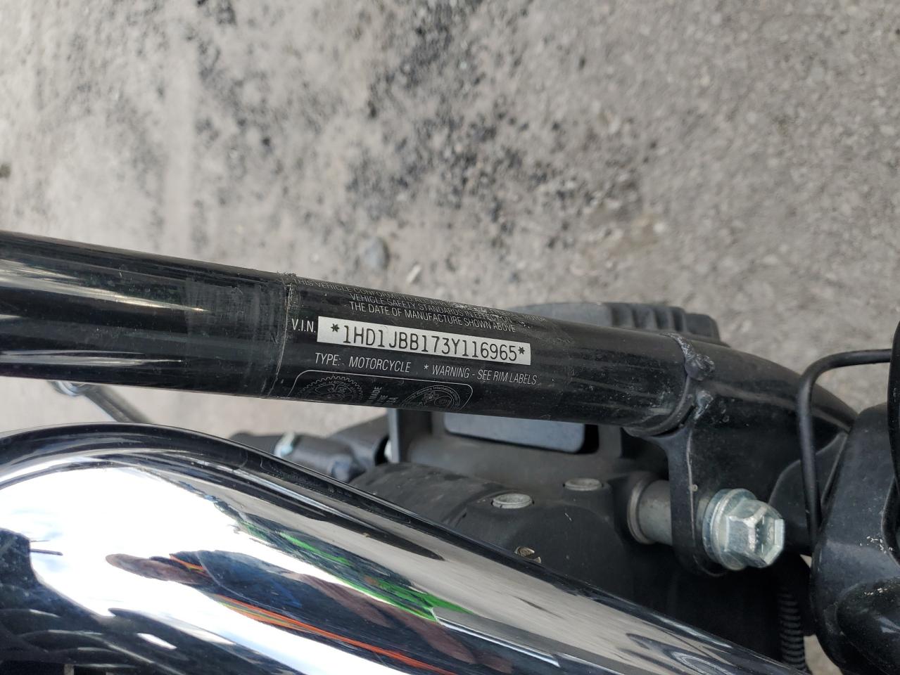 2003 Harley-Davidson Fxstdi VIN: 1HD1JBB173Y116965 Lot: 90625385
