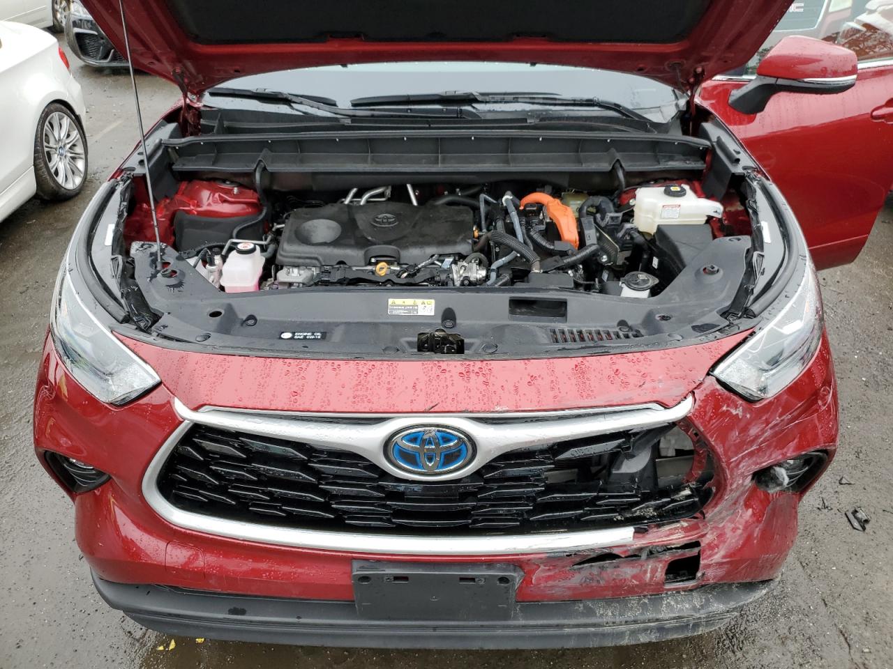 2022 Toyota Highlander Hybrid Xle VIN: 5TDHBRCH9NS557643 Lot: 86657165
