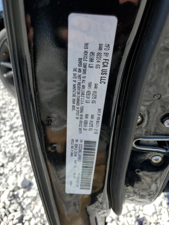 2018 Dodge Charger Sxt VIN: 2C3CDXBG1JH248263 Lot: 84564275