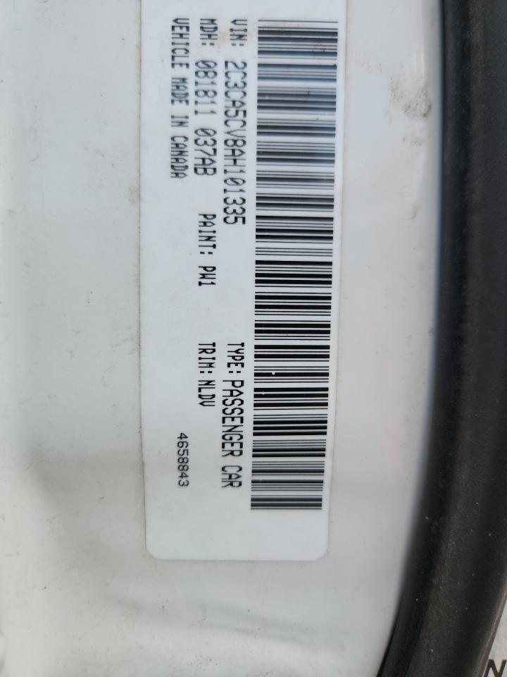 2010 Chrysler 300 Touring VIN: 2C3CA5CV8AH101335 Lot: 86134755