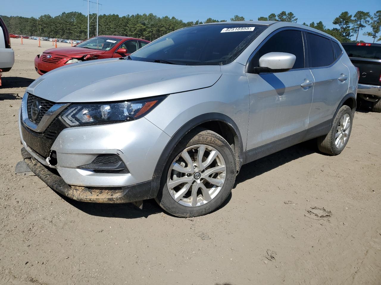 2021 NISSAN ROGUE SILVER VIN: JN1BJ1AV3MW572790