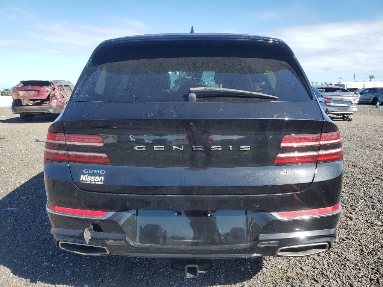 2023 Genesis Gv80 Base VIN: KMUHBDSB7PU107128 Lot: 86702515