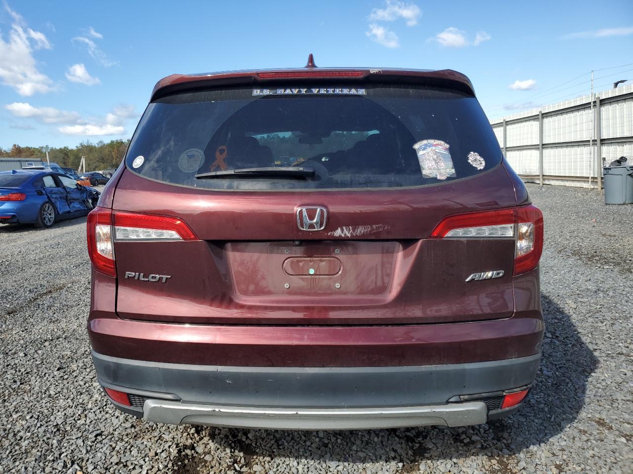 2021 Honda Pilot Ex VIN: 5FNYF6H3XMB050589 Lot: 82458615