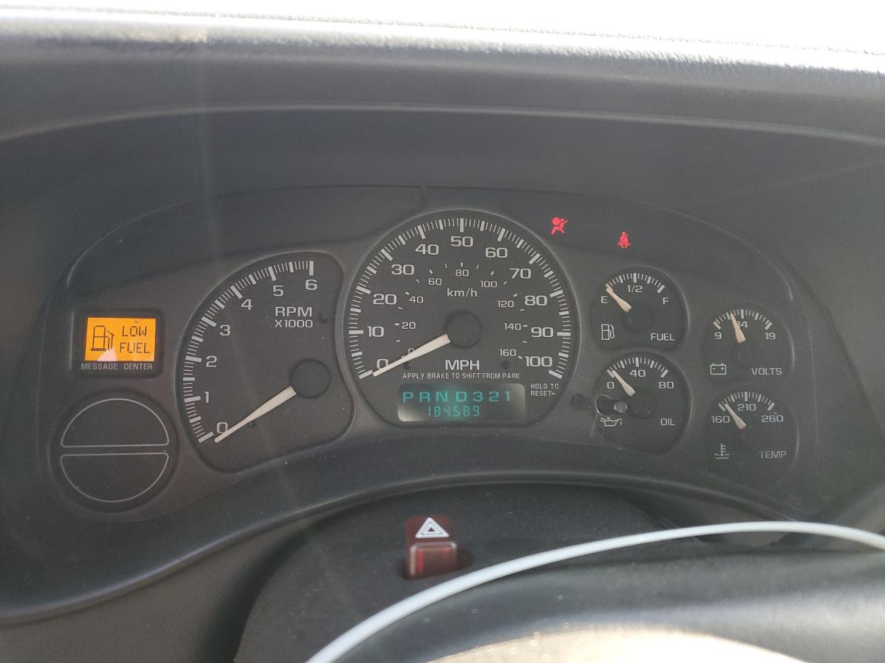 2002 Chevrolet Tahoe K1500 VIN: 1GNEK13Z92J275239 Lot: 87079525