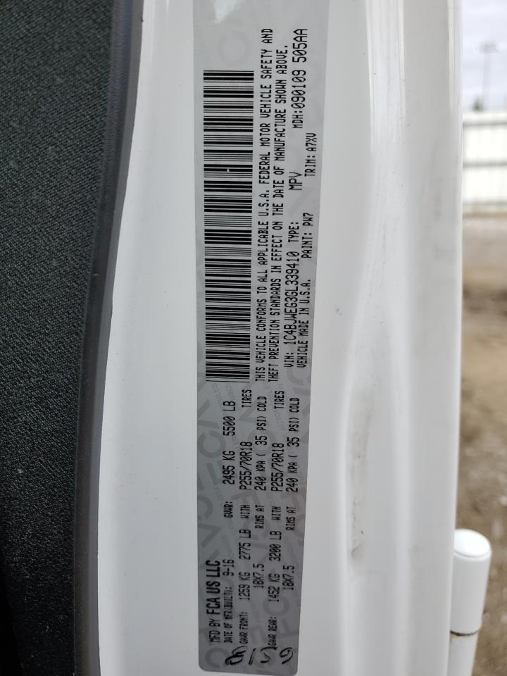 2016 Jeep Wrangler Unlimited Sahara VIN: 1C4BJWEG3GL339410 Lot: 90688005