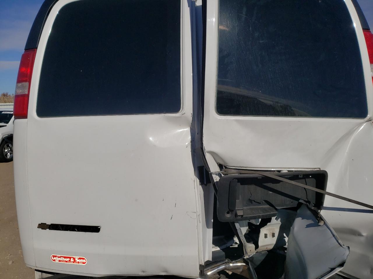 2020 Chevrolet Express G2500 VIN: 1GCWGAFG6L1254830 Lot: 85956795