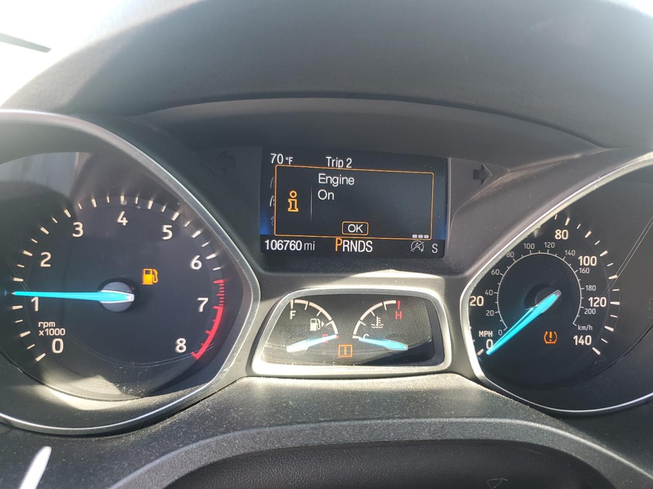 2017 Ford Escape Titanium VIN: 1FMCU9J97HUD41365 Lot: 84435825