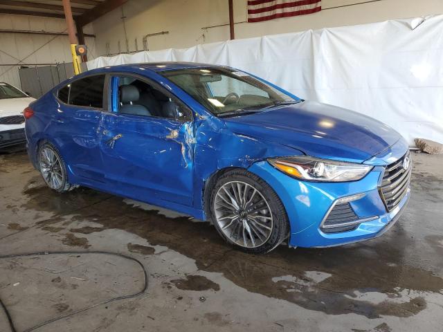  HYUNDAI ELANTRA 2018 Синий