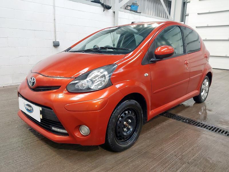 2012 TOYOTA AYGO 1.0 VVT-I FIRE 5DR for sale at Copart EAST KILBRIDE