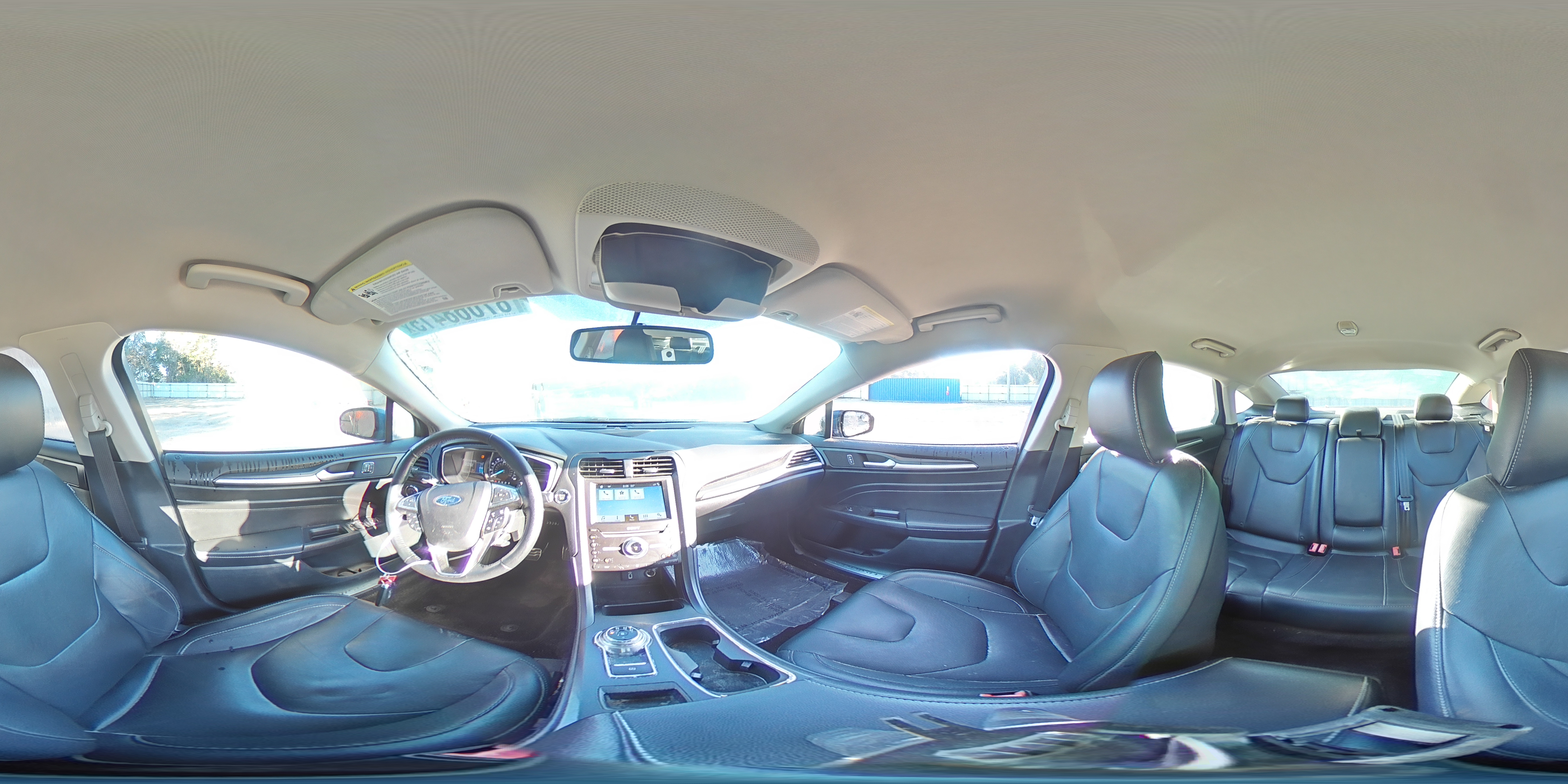 2017 Ford Fusion Titanium VIN: 3FA6P0K93HR115985 Lot: 87068415