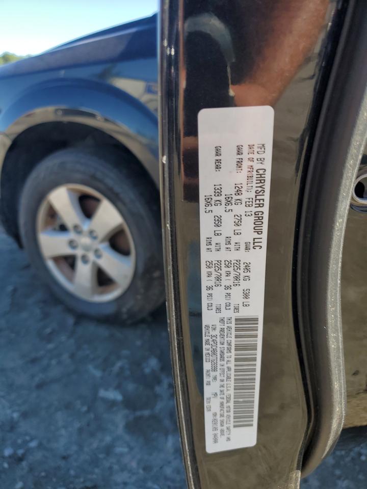 2013 Dodge Journey Se VIN: 3C4PDCAB0DT626998 Lot: 82431305