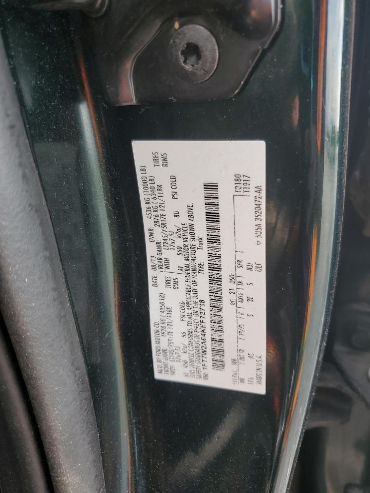 2019 Ford F250 Super Duty VIN: 1FT7W2A64KEF72738 Lot: 82188065