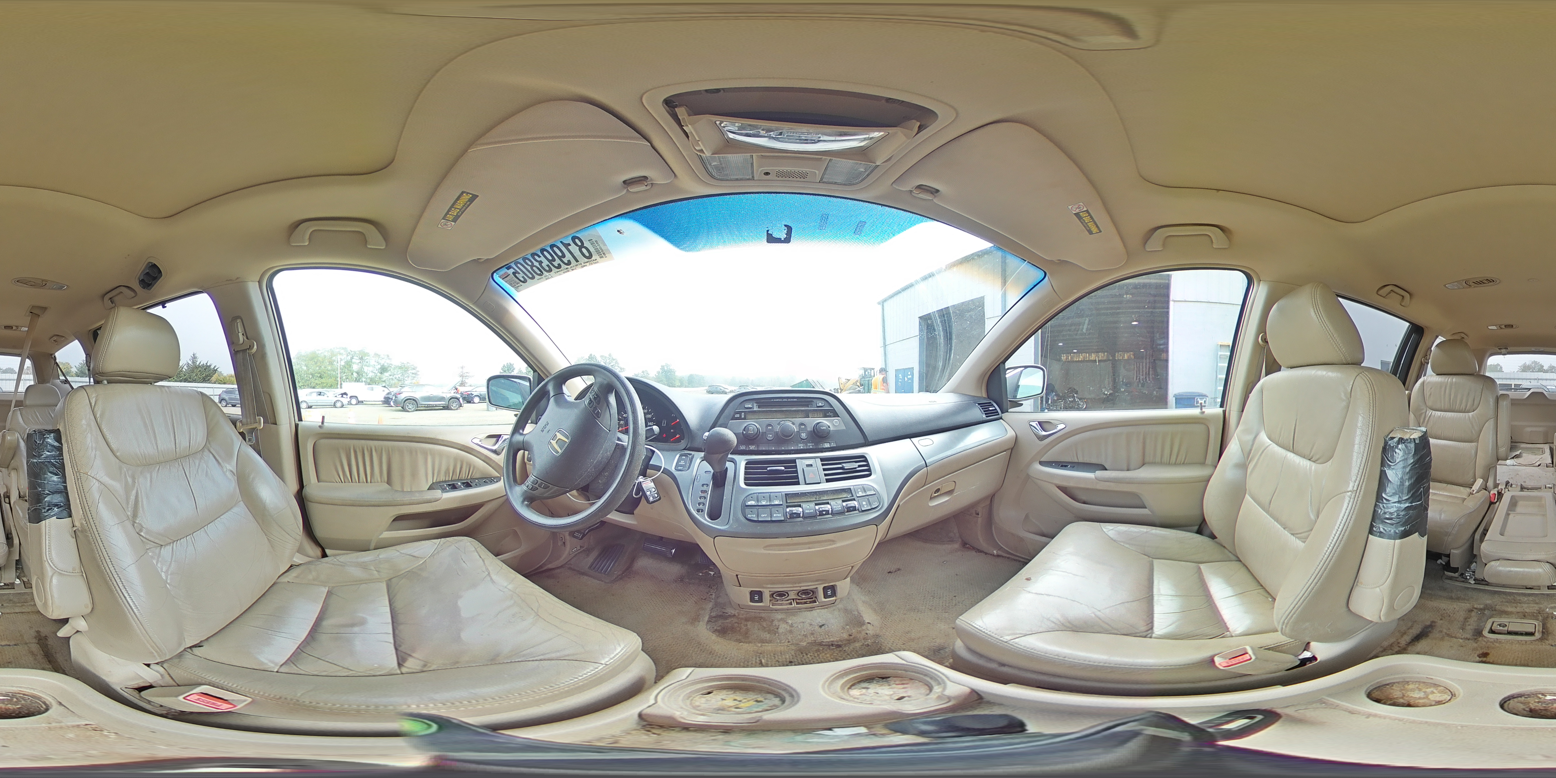 2005 Honda Odyssey Exl VIN: 5FNRL38675B421845 Lot: 81993805