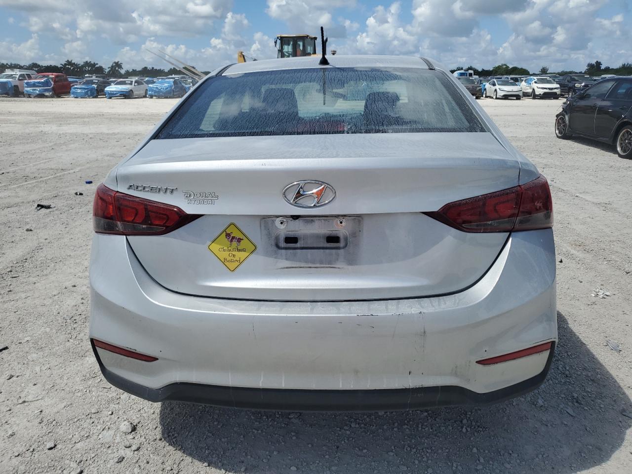 2020 Hyundai Accent Se VIN: 3KPC24A66LE109687 Lot: 84544175