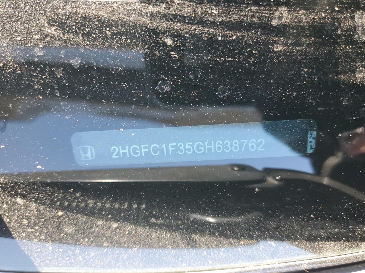 2016 Honda Civic Ex VIN: 2HGFC1F35GH638762 Lot: 82637735