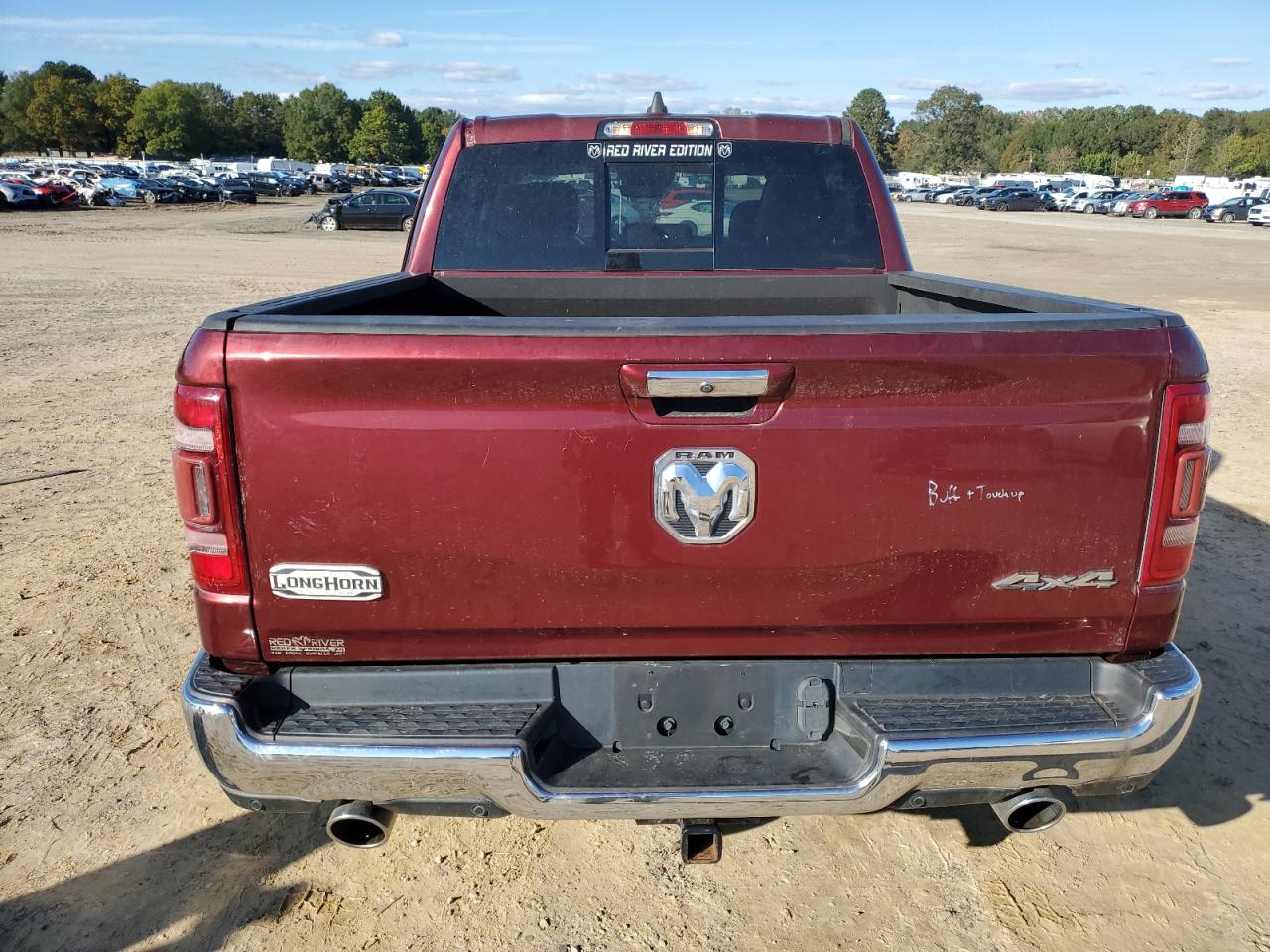 2019 Ram 1500 Longhorn VIN: 1C6SRFKT7KN887439 Lot: 90814645