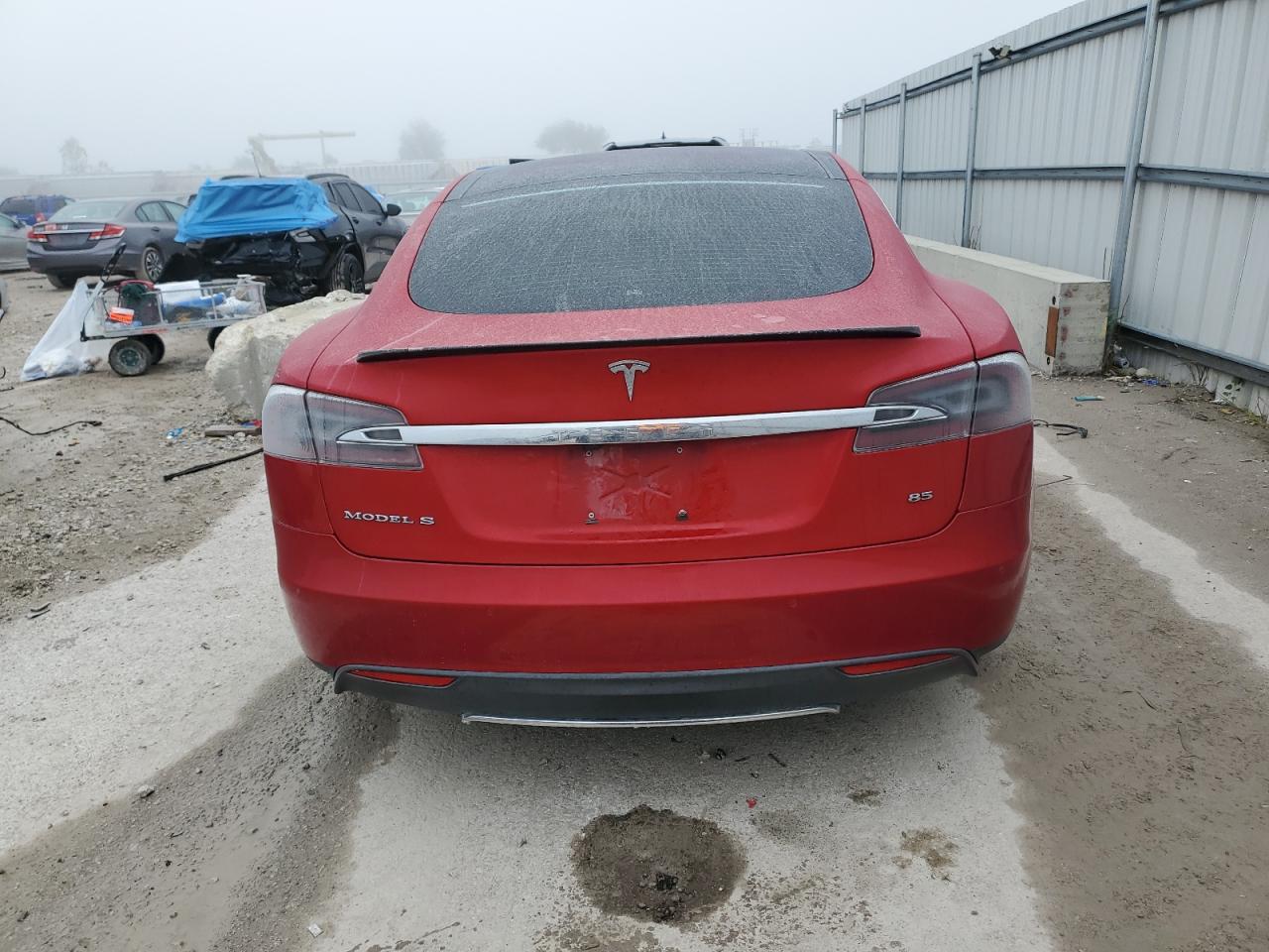 2014 Tesla Model S VIN: 5YJSA1H17EFP61187 Lot: 90125845
