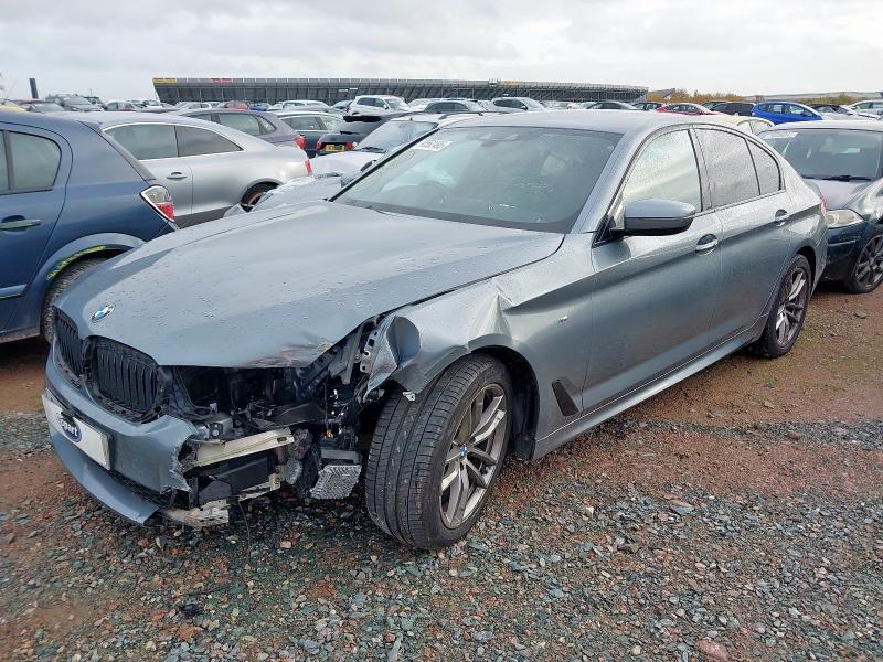 2018 BMW 5 SERIES 520I M SPORT 4DR AUTO for sale at Copart CORBY