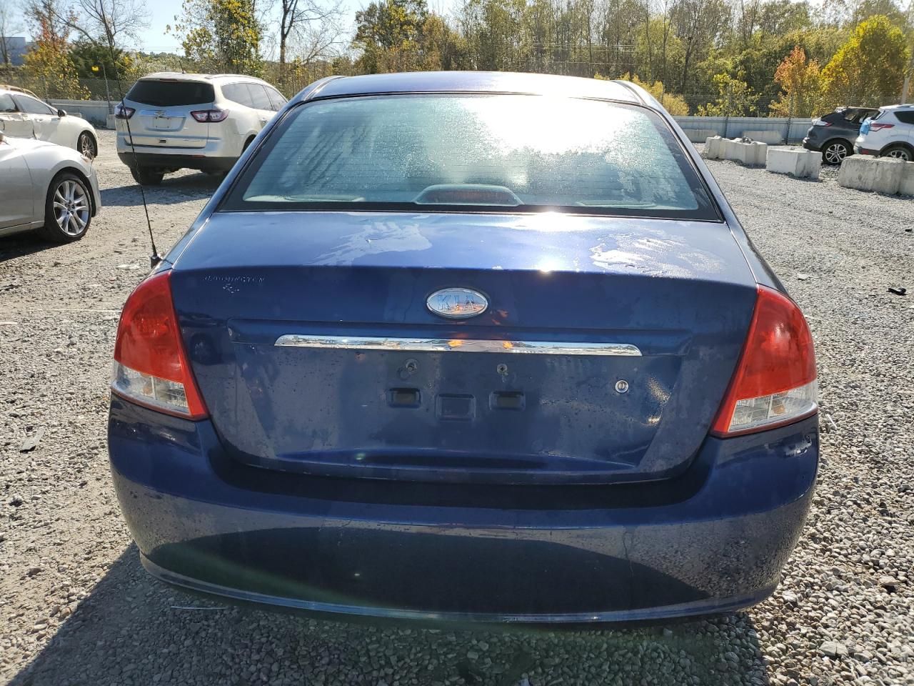 2007 Kia Spectra Ex VIN: KNAFE121X75485538 Lot: 90021535