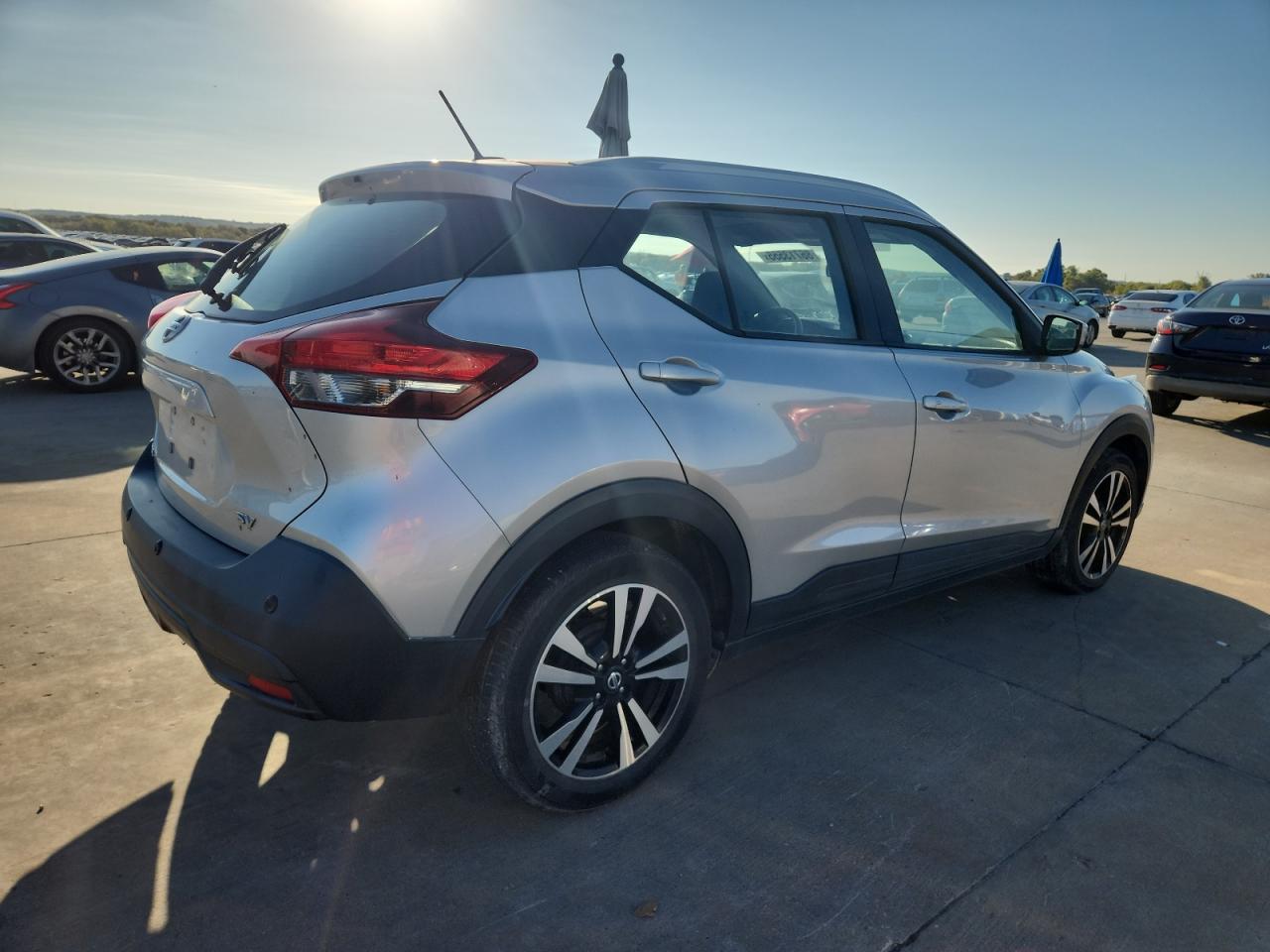 2020 Nissan Kicks Sv silver null gas 3N1CP5CV5LL484299 photo #4