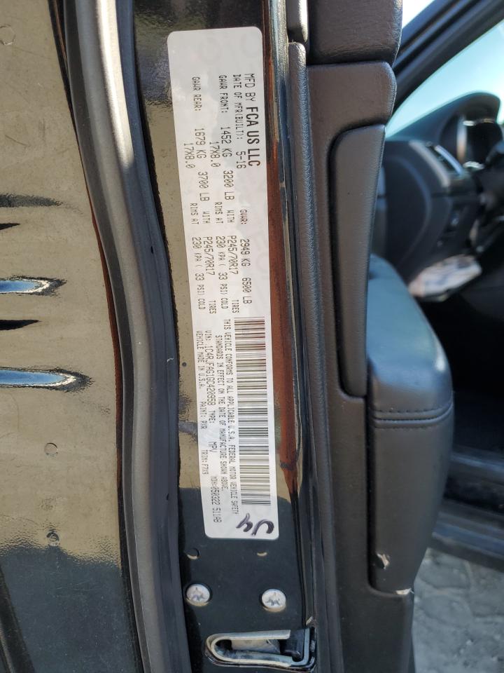 2016 Jeep Grand Cherokee Laredo VIN: 1C4RJFAG1GC420958 Lot: 82318975