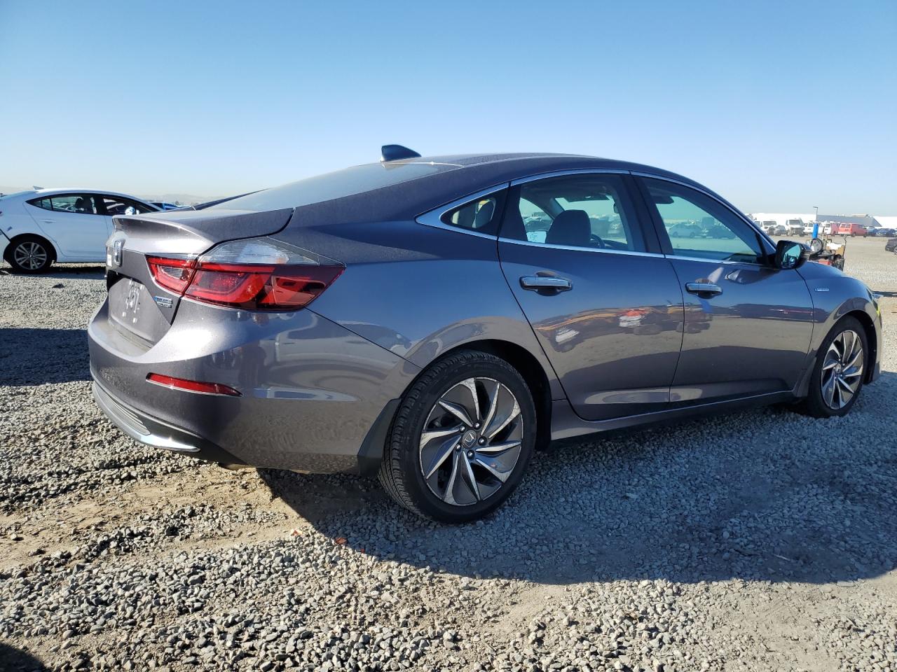 2021 Honda Insight Touring grey null hybrid 19XZE4F91ME005517 photo #4