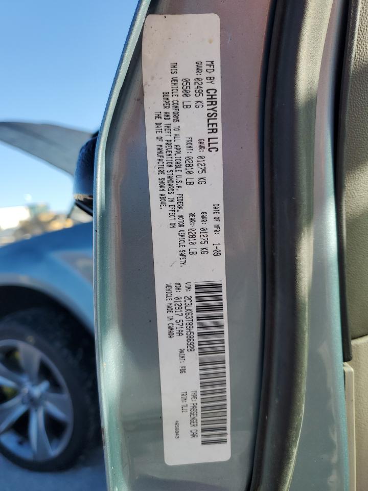 2009 Chrysler 300C VIN: 2C3LK63T89H586928 Lot: 86238865