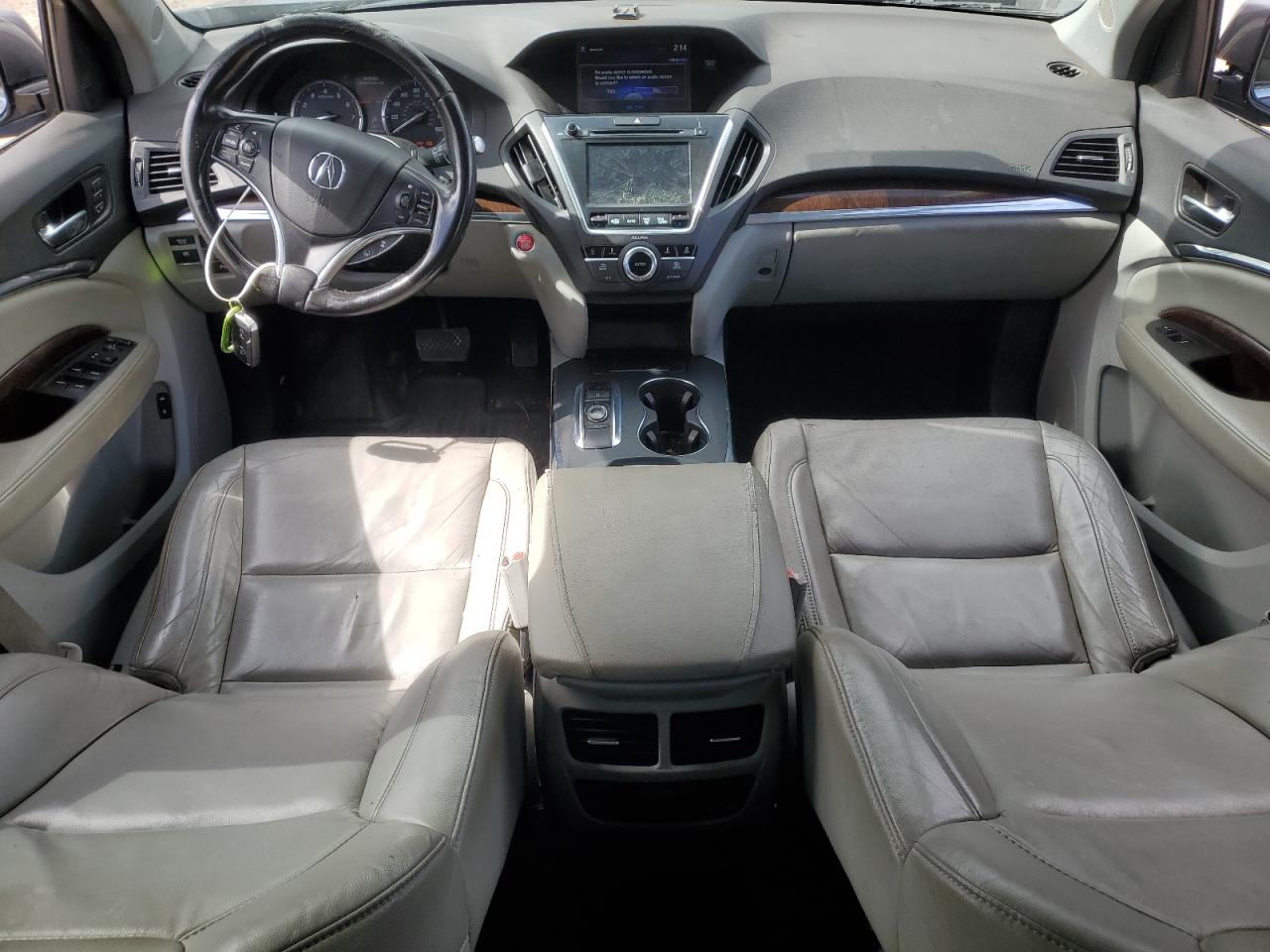 2017 Acura Mdx Technology VIN: 5FRYD3H57HB001201 Lot: 89439625