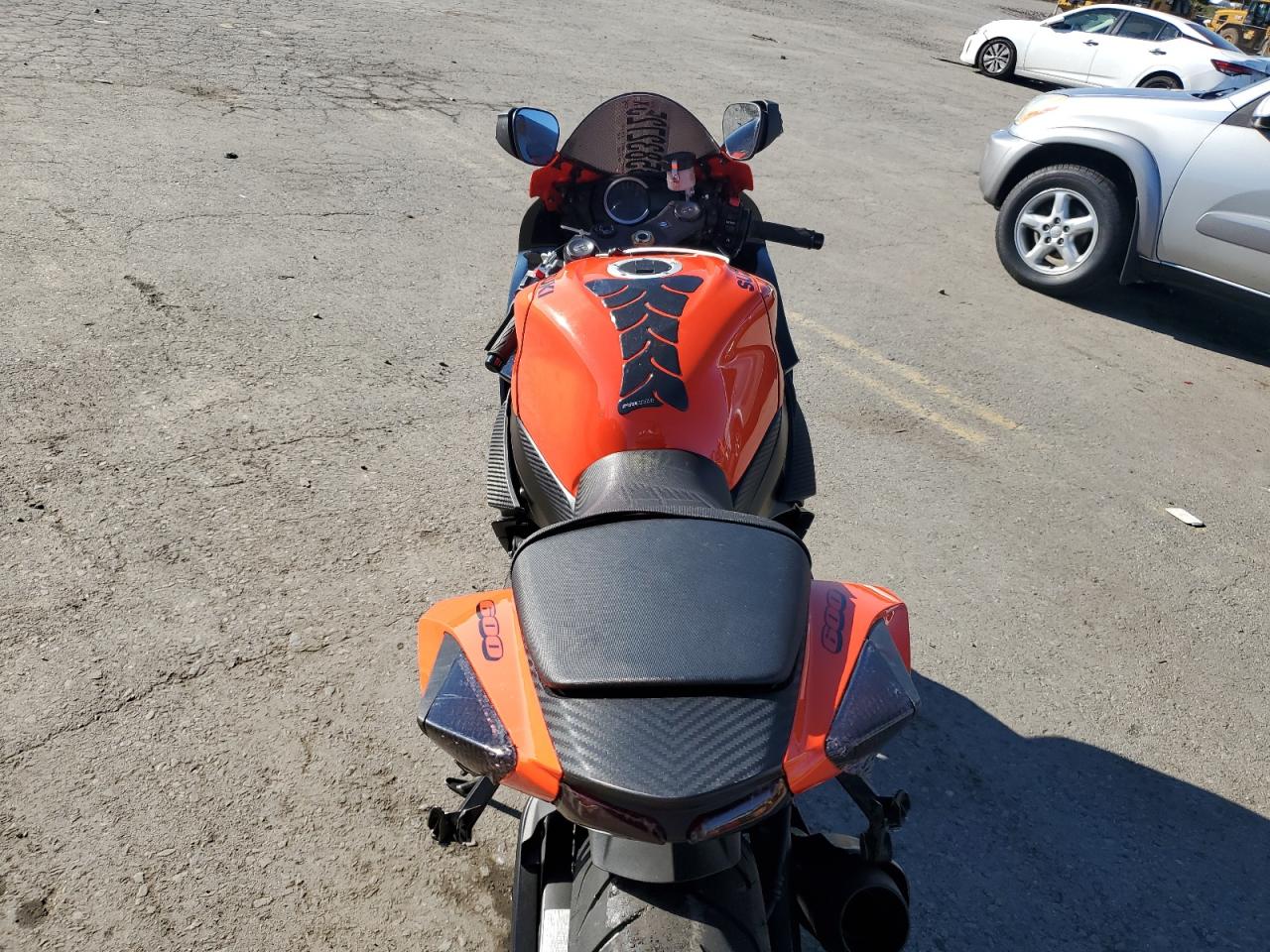 2022 Suzuki Gsx-R600 VIN: JS1GN7FA8N7100218 Lot: 85832725