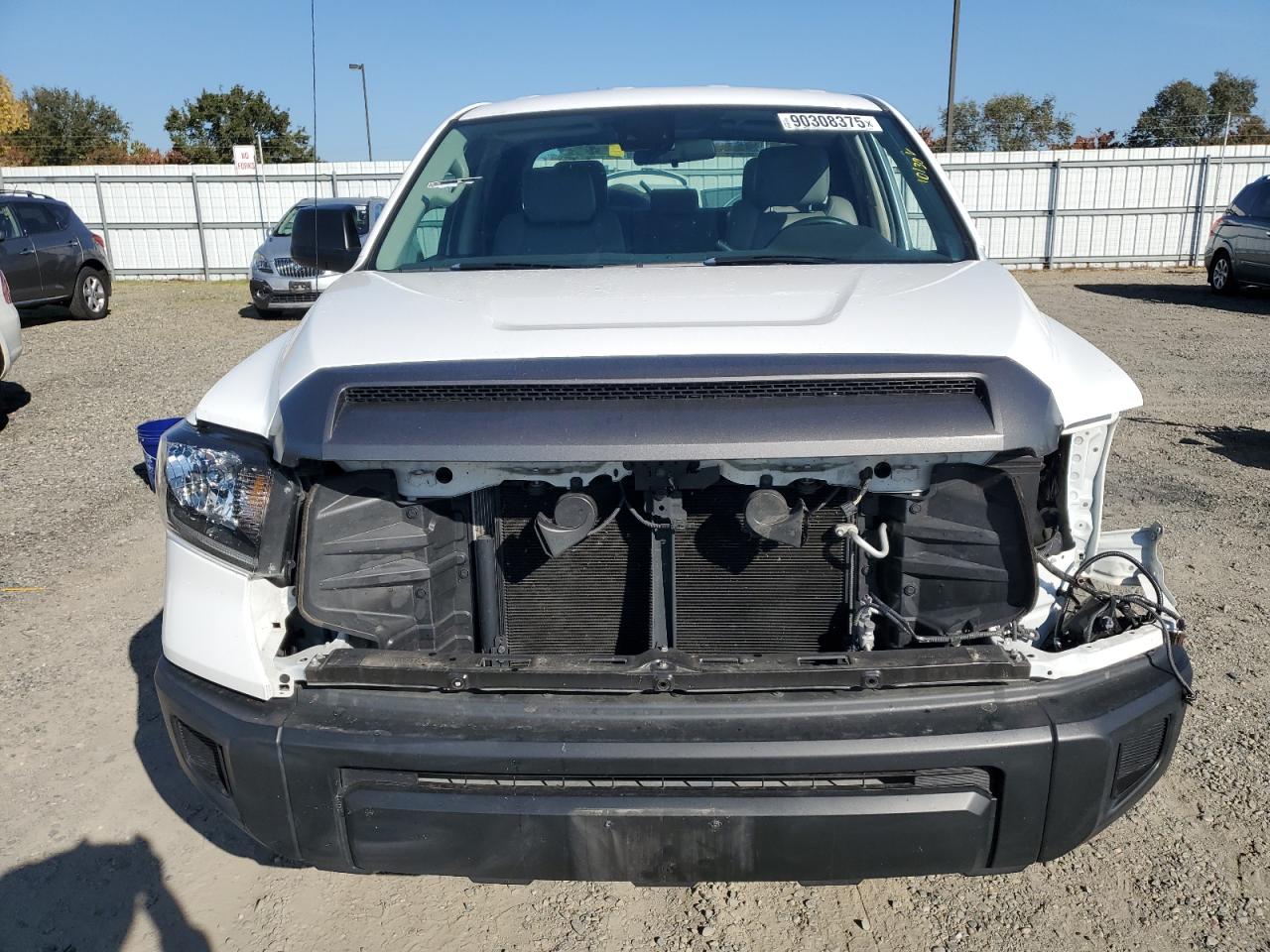 2018 Toyota Tundra Double Cab Sr VIN: 5TFUM5F18JX075556 Lot: 90308375