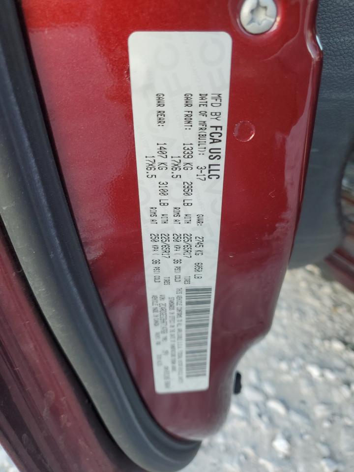 2017 Dodge Grand Caravan Gt VIN: 2C4RDGEG9HR714768 Lot: 85956245