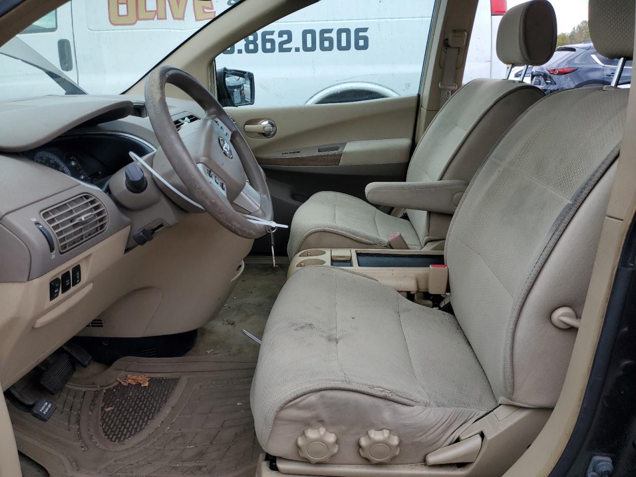 2007 Nissan Quest S VIN: 5N1BV28U27N125023 Lot: 89441275
