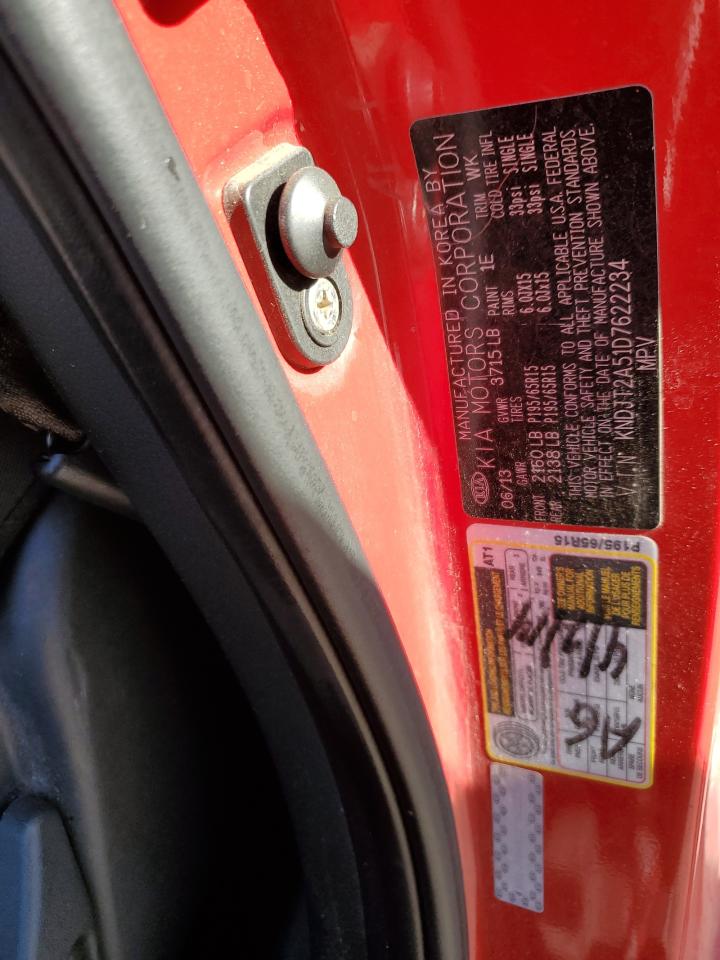 2013 Kia Soul VIN: KNDJT2A51D7622234 Lot: 84649225