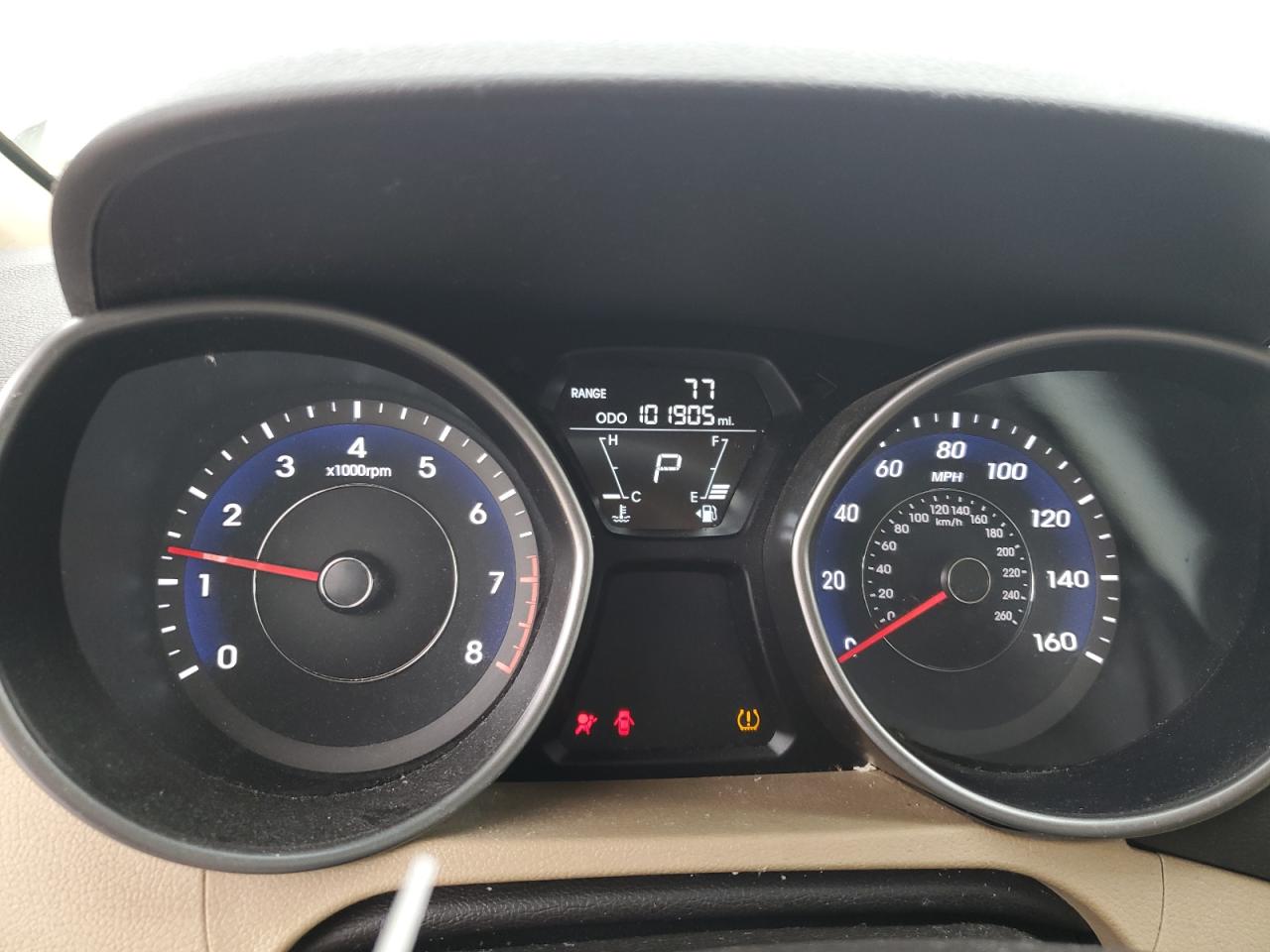 2012 Hyundai Elantra Gls VIN: 5NPDH4AE6CH099507 Lot: 87474095