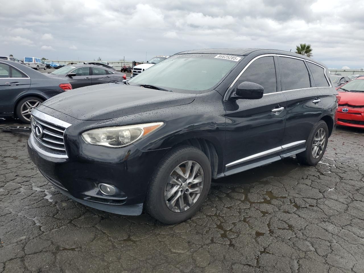 2013 Infiniti Jx35 black suv gas 5N1AL0MM0DC341987 photo #1
