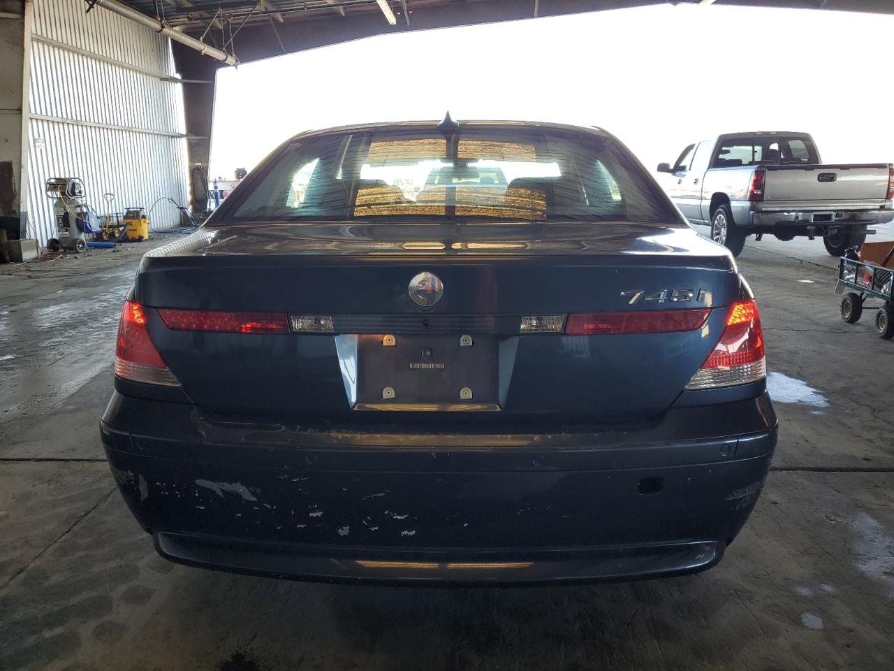 2005 BMW 745 I VIN: WBAGL63535DP76667 Lot: 87186995