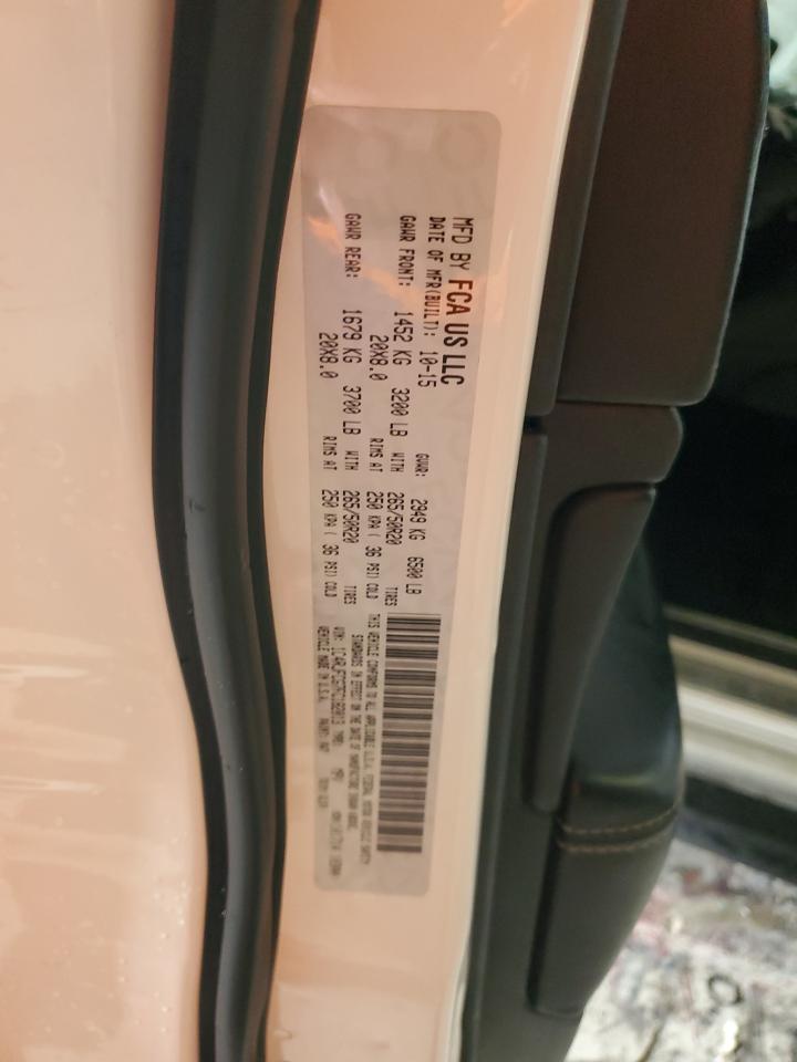 2015 Jeep Grand Cherokee Overland VIN: 1C4RJFCG7FC182013 Lot: 86427345