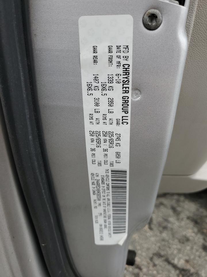 2010 Chrysler Town & Country Touring VIN: 2A4RR5DX8AR365500 Lot: 82388065