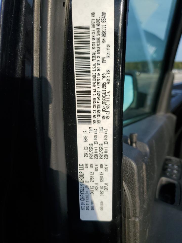 2012 Jeep Liberty Sport VIN: 1C4PJMAKXCW211985 Lot: 86311095