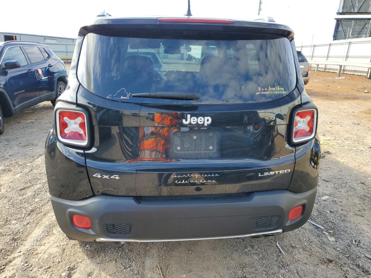 2017 Jeep Renegade Limited VIN: ZACCJBDB8HPE95121 Lot: 85347695