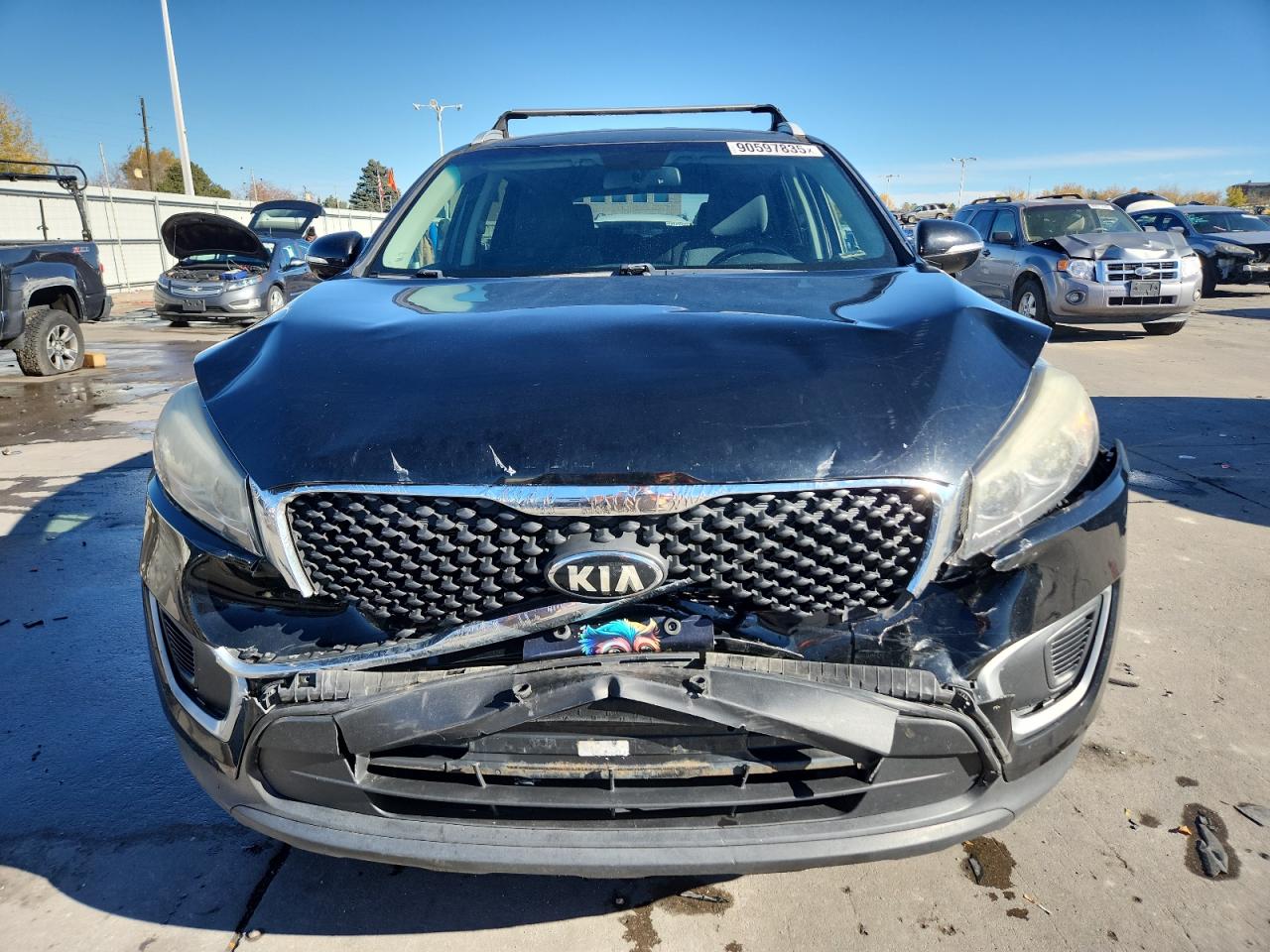 2016 Kia Sorento Lx VIN: 5XYPGDA38GG066343 Lot: 90597835