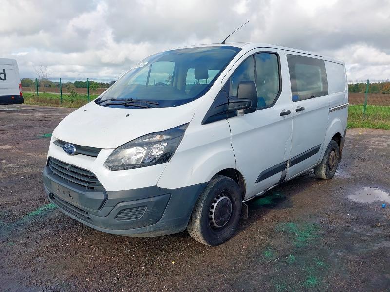 2016 FORD TRANSIT CUSTOM 2.2 TDCI 100PS LOW ROOF VAN for sale at Copart WOLVERHAMPTON