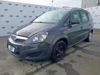 2014 VAUXHALL ZAFIRA 1.8I [120] EXCLUSIV 5DR for sale at Copart WHITBURN