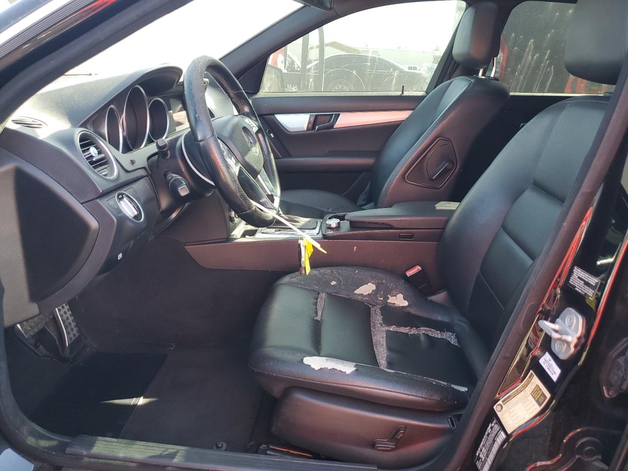 2012 Mercedes-Benz C 250 VIN: WDDGF4HB1CA644377 Lot: 90781745