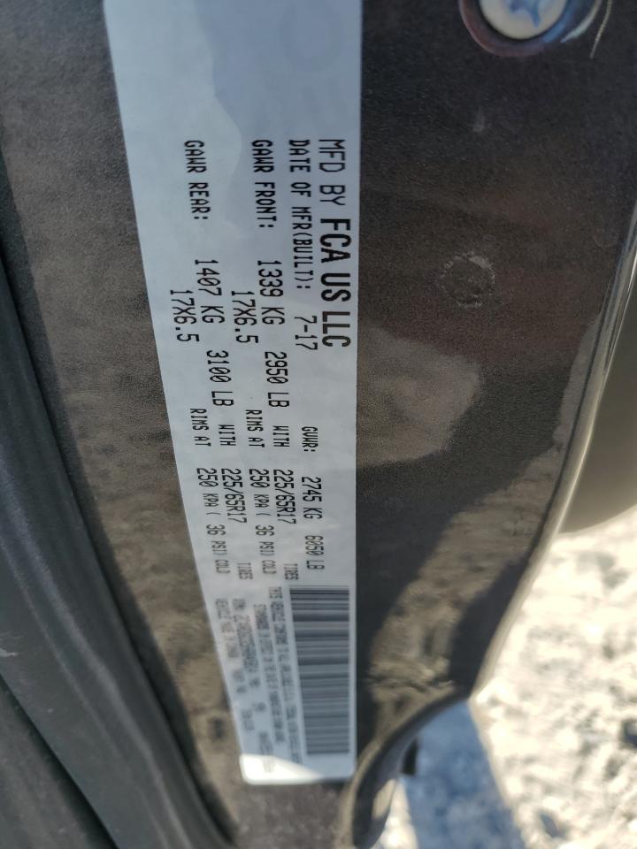 2017 Dodge Grand Caravan Sxt VIN: 2C4RDGCG5HR845814 Lot: 89920395