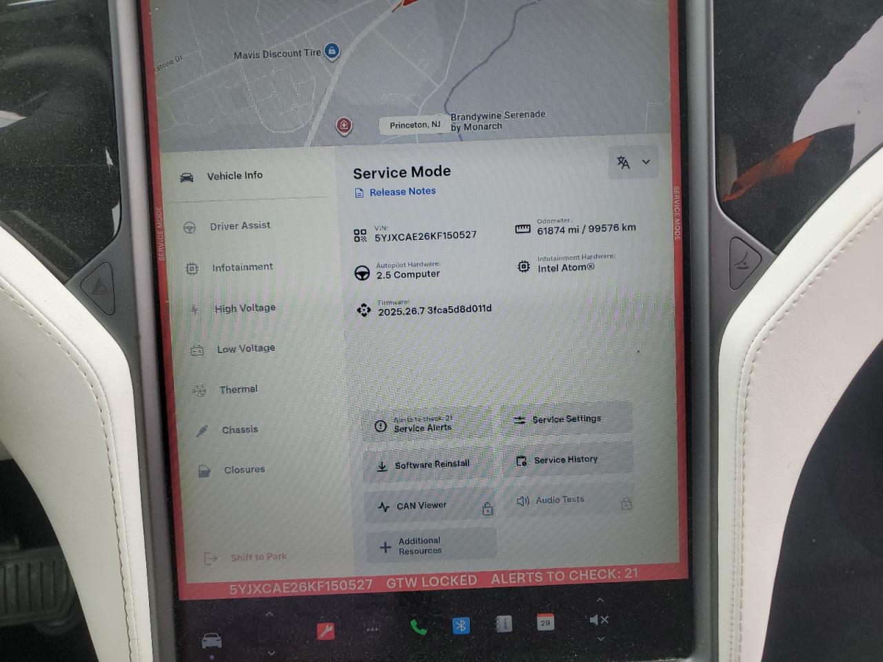 2019 Tesla Model X VIN: 5YJXCAE26KF150527 Lot: 89893255