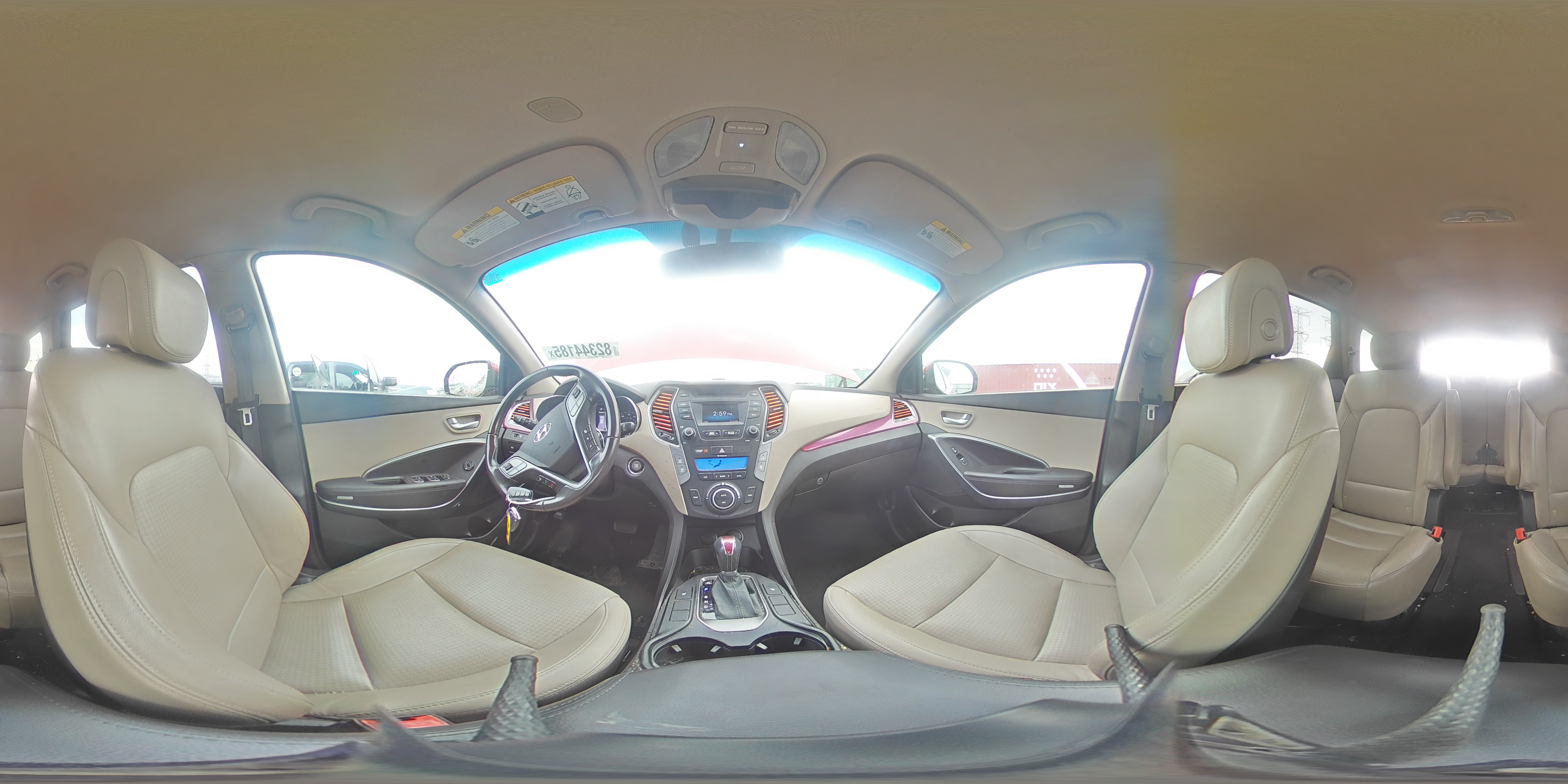 2013 Hyundai Santa Fe Limited VIN: KM8SRDHF1DU032934 Lot: 82344185