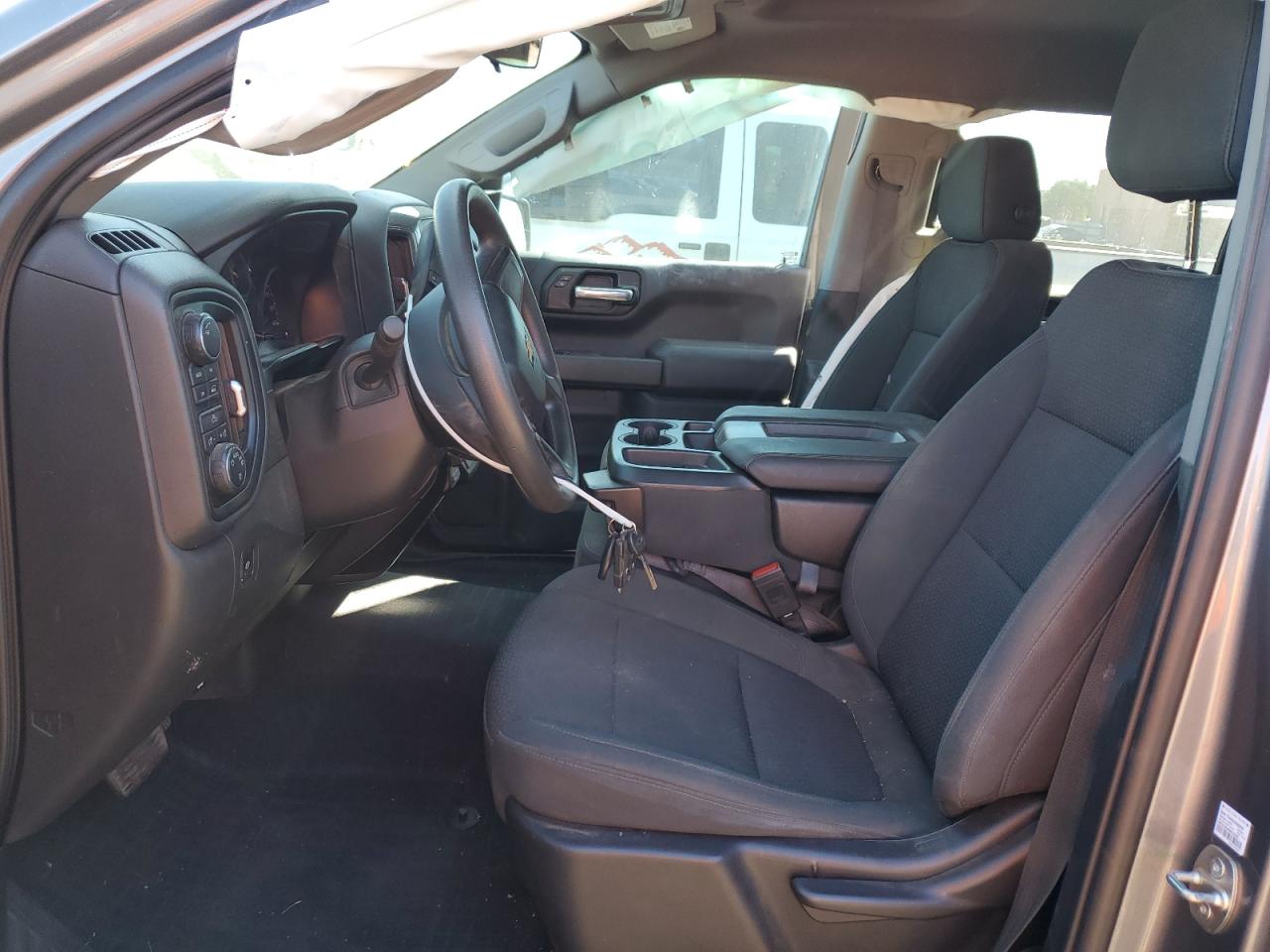 2021 Chevrolet Silverado K1500 Custom VIN: 3GCPYBEK5MG142777 Lot: 84804705