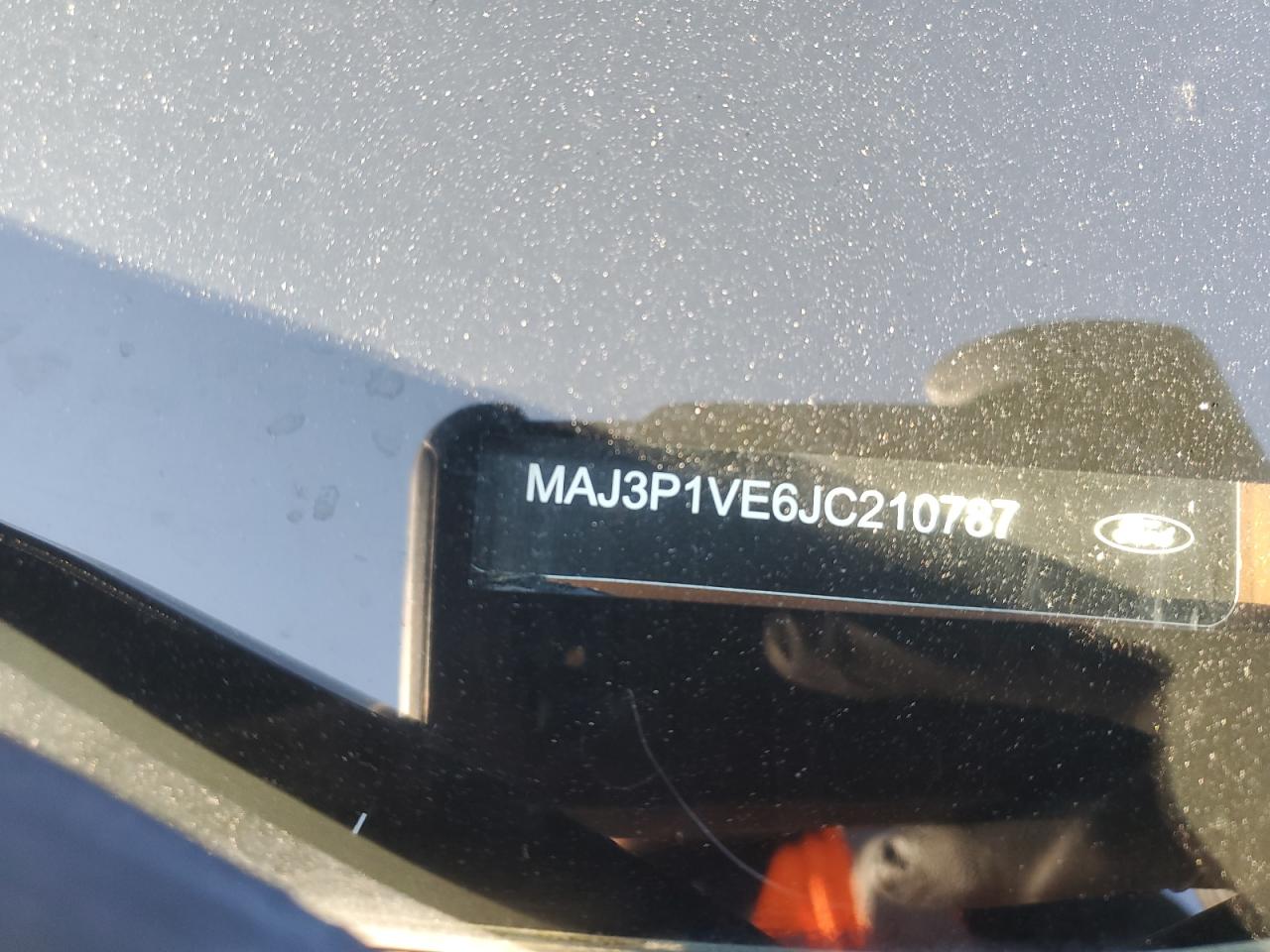 2018 Ford Ecosport Titanium VIN: MAJ3P1VE6JC210787 Lot: 90768715